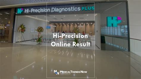 www.hi-precision.com.ph online result|Medical Laboratory Test & Services .